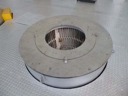 NG de alumínio do gás natural de fornalha de derretimento do tampão 1000kg para o controle de Tempperature da carcaça de dado