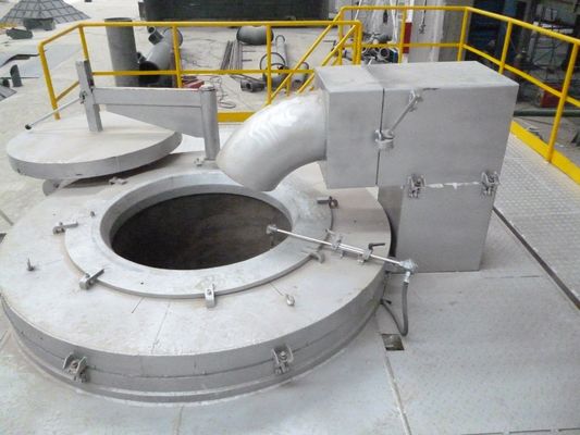 NG de alumínio do gás natural de fornalha de derretimento do tampão 1000kg para o controle de Tempperature da carcaça de dado