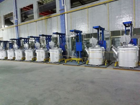 As conchas de alumínio derretidas de transferência da fundição da empilhadeira do bule 1200KG com derramam o bico