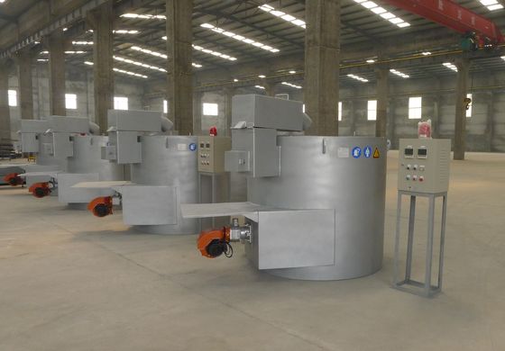 Forno automático de fusão de alumínio de 220 V com controlo manual