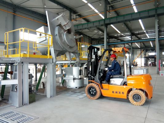 Carcaça de dado de alumínio de inclinação hidráulica da alta pressão da fornalha de derretimento 1000KG para HPD