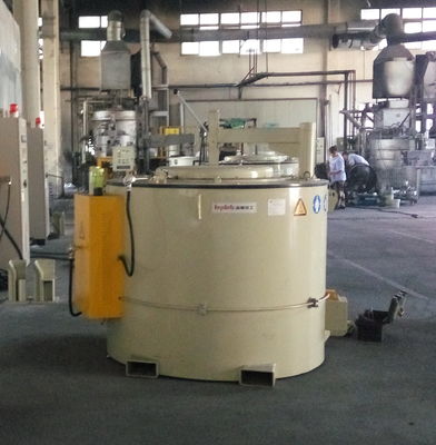 Forno automático de fusão de alumínio de 220 V com controlo manual
