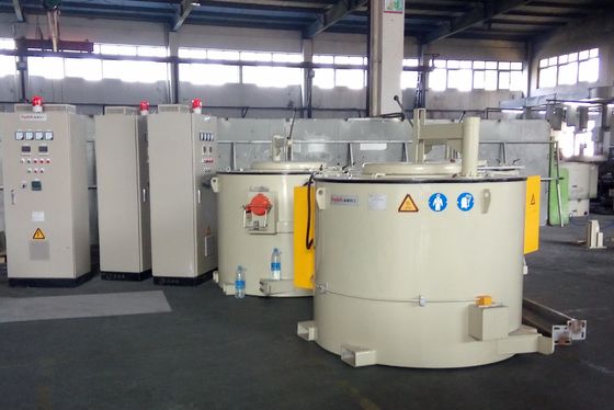 Forno automático de fusão de alumínio de 220 V com controlo manual