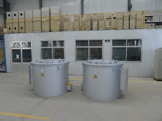 Fornalha de derretimento da resistência de oxidação 1000kg e guardando de alumínio 950C da refinaria de petróleo
