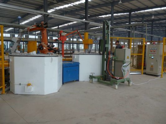 Melting pot elétrico de alumínio Alterative da fornalha de cadinho de 300KG 0.30MPa para o alumínio