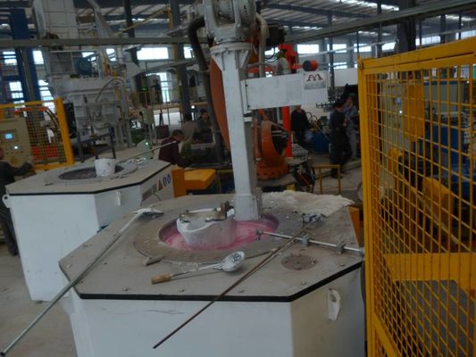Melting pot elétrico de alumínio Alterative da fornalha de cadinho de 300KG 0.30MPa para o alumínio