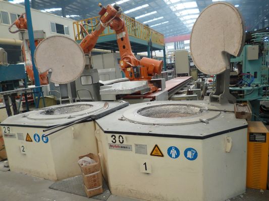 Sucata de alumínio de Grey Twins 0.30MPa que derrete a fornalha elétrica industrial 3500 quilogramas