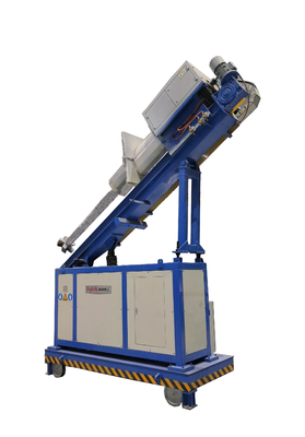 Injetor de fluxo rotativo de purificação avançada de fornos com pureza do gás do eixo do rotor de grafite ≥ 99,996%