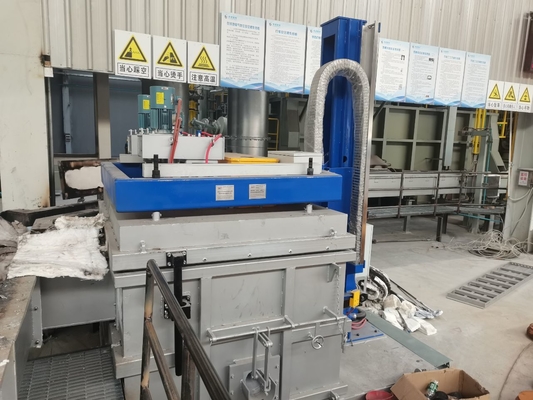 Caixa de Filtração Top 1 com 60% de Eficiência para Fundição e Refinação Industrial de Alumínio | Revestimento Interno de Concreto Refratário Sinterizado