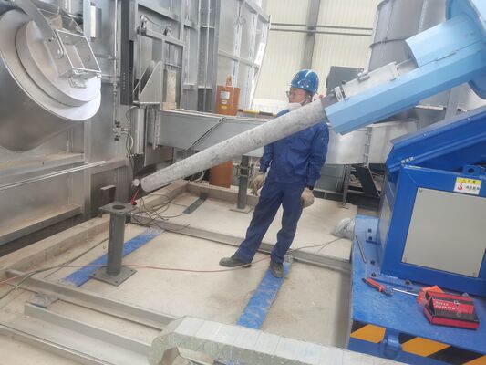 Injetor de Fluxo Rotativo Ecológico e Economizador de Energia para Equipamentos de Refino de Alumínio de Alta Eficiência