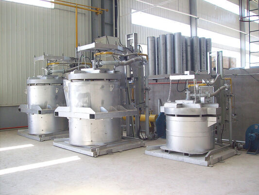 Preaquecedor de cilindro de ar de elevação de potência com fornecimento de energia de GNL para faixa de temperatura de 500-1200 °C