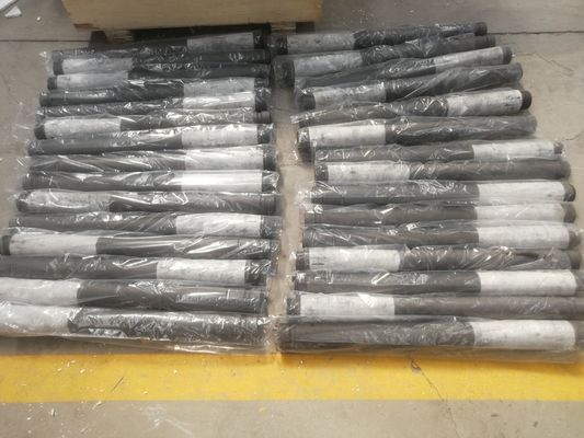 Rotor dos eixos do projeto da grafite de 80 X de 700MM Arbon para a desgaseificação de alumínio